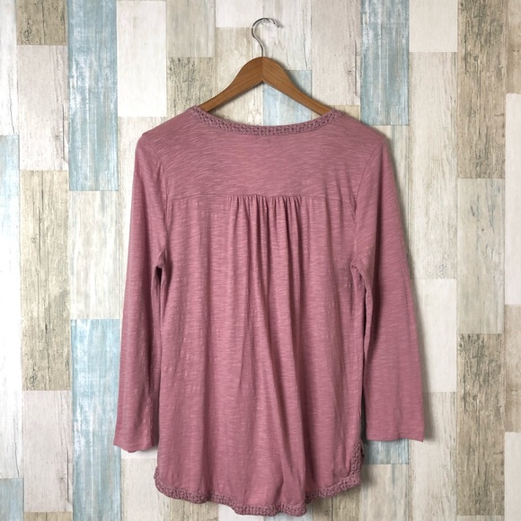 Lucky Brand Long Sleeve Top - Picture 3 of 8